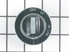 474070-1-S-Frigidaire-5308013898        -Burner Knob - Black/Chrome