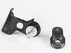 6012032-3-S-Whirlpool-W10500001-Bottom Door Hinge & Cam- Black - Refrigerator Side