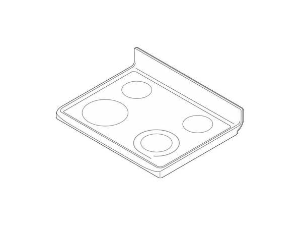 6448089-1-M-Frigidaire-318394223-MAIN TOP Assembly