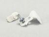 6883815-2-S-Whirlpool-W10500000-Bottom Door Hinge & Cam - White - Refrigerator Side