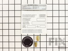 Dryer Kit Nat Gas To Propane – Part Number: WE25M87