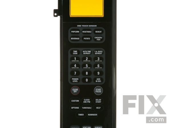 752172-1-M-GE-WB07X10631        -Control Panel with Touchpad - Black