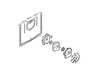 BRACKET ASSEMBLY,MOTOR – Part Number: ABA74268204