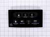 Dispenser Touchpad Assembly - Black – Part Number: WR55X10304
