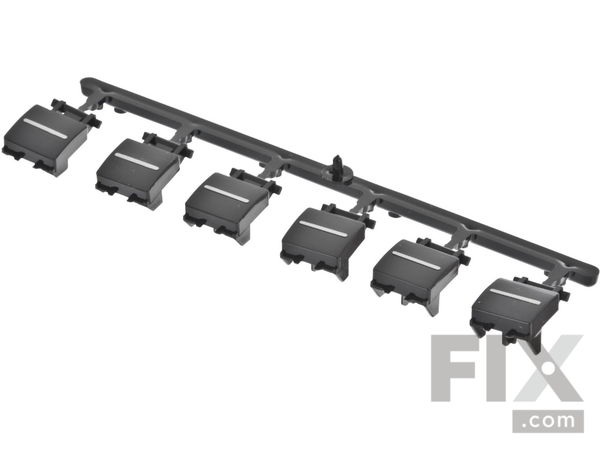 8725630-1-M-Bosch-00600072-Dishwasher Control Panel Button Set