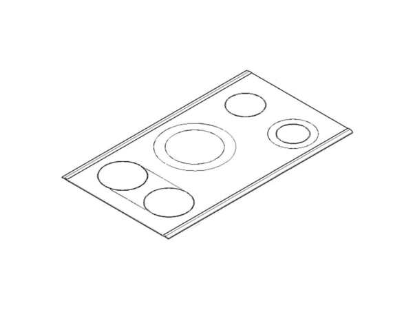 8734396-1-M-Bosch-00682655-GLASS CERAMIC HOB TOP