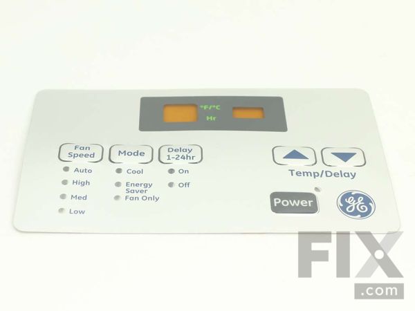 8746248-1-M-GE-WJ79X10265-OVERLAY, CONTROL PANEL