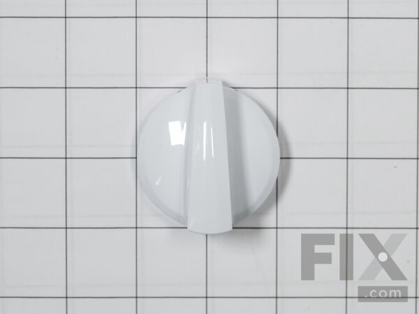 8753658-1-M-GE-WB03X21228-Burner Knob - White