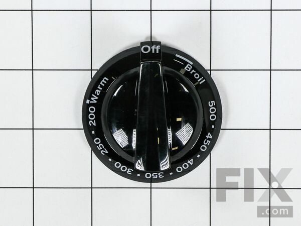 8753675-1-M-GE-WB03X21367- KNOB THERMOSTAT Assembly