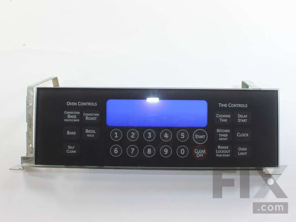 8754528-1-M-GE-WB27K10432- GLASS & TOUCH BOARD Assembly