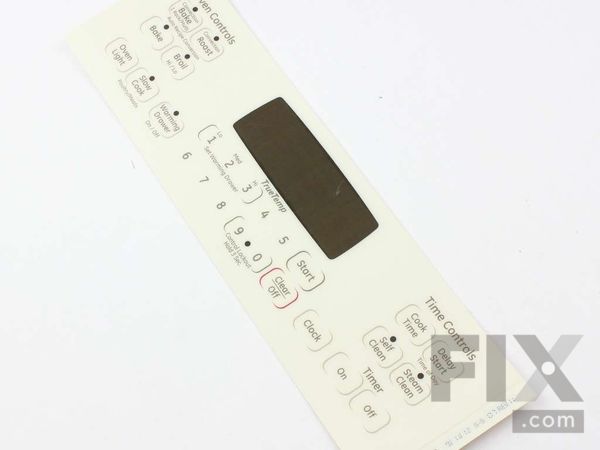 8754552-1-M-GE-WB27T11402-FACEPLATE GRAPHICS