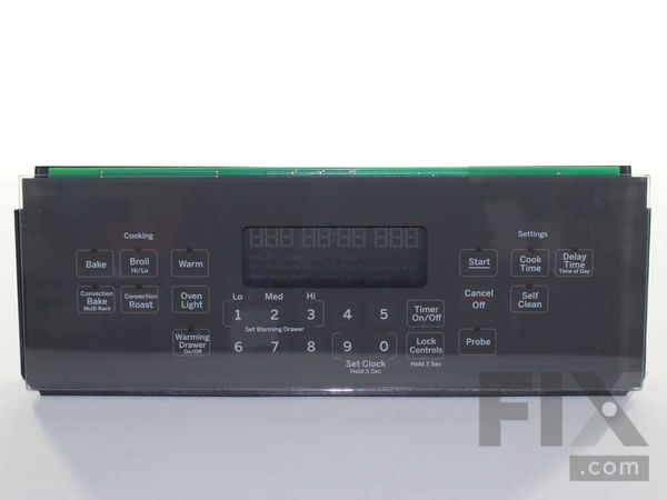8754675-1-M-GE-WB27X20745- GLASS & TOUCH BOARD Assembly