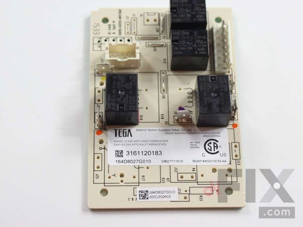 8754680-1-M-GE-WB27X20788-BOARD DAUGHTER RELAY 6