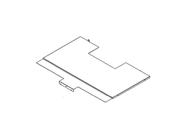 8755373-1-M-GE-WB53K10048-GUARD TOP INSULATION