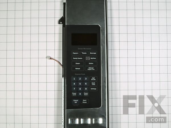 8755589-1-M-GE-WB56X20718-Microwave Control Panel Assembly