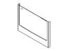 8755608-1-S-GE-WB56X20848- GLASS & PANEL DOOR Assembly