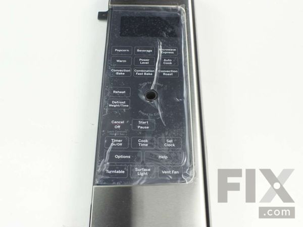 8755640-1-M-GE-WB56X21095- CONTROL PANEL Stainless Steel