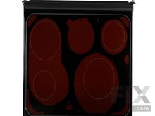 RANGETOP GLASS Assembly Black – Part Number: WB62X20907