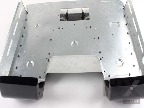 8755982-1-M-GE-WB63X20738- DUCT AND BURNER BOX Assembly