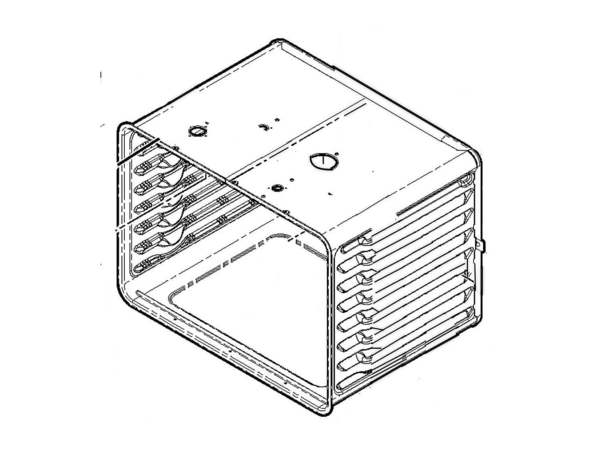8756002-1-M-GE-WB63X20925- WRAPPER OVN CAV Assembly