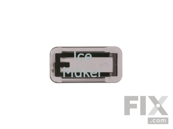8758036-1-M-GE-WR04X10186- ICE MAKER BUTTON Assembly
