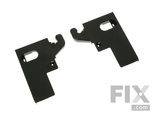8758398-1-M-GE-WR17X20165-HINGE ENDCAP Assembly BK (2PK