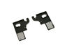 8758398-3-S-GE-WR17X20165-HINGE ENDCAP Assembly BK (2PK