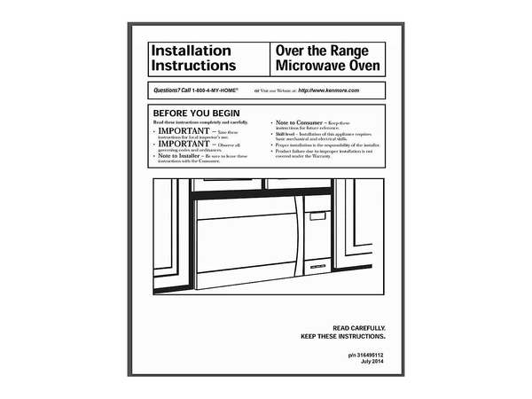 8760242-1-M-Frigidaire-316495112-INSTALLATION INSTRU