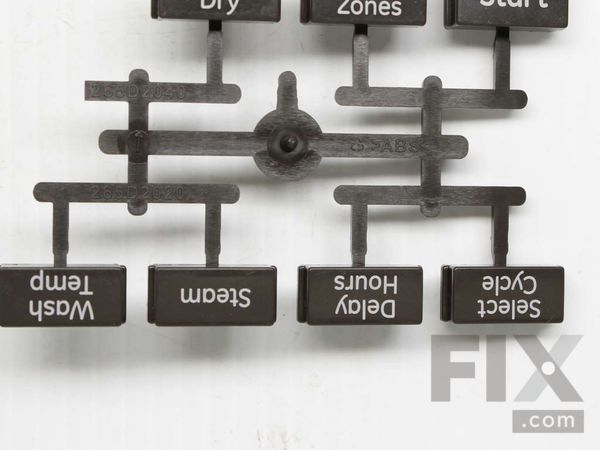 8767388-1-M-GE-WD09X20254- BUTTON AND GRAPHICS Assembly