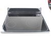 8768350-2-S-GE-WB62X20903-RANGE TOP GLASS Assembly - Black