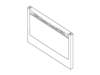 8769879-1-S-GE-WB56X21451- GLASS DOOR Assembly