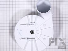 Dryer Blower Wheel and Housing Assembly – Part Number: 137552300