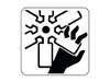 Decal, Danger Fan – Part Number: 07756000