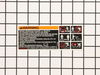 Decal-warning – Part Number: 104-8589