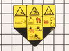 Decal-Danger, Shield – Part Number: 110-1868