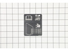 Decal-Roller, Anti-Scalp – Part Number: 109-6036