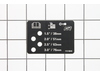 Decal-Scalp, Anti – Part Number: 112-9840