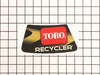 Decal-Recycler – Part Number: 115-4678