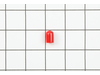 Stop, Red, Plastic – Part Number: 11261MA