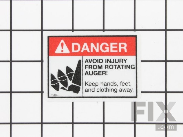 8884847-1-M-Murray-1716532SM-Decal-Danger Avoid Injury From Auger