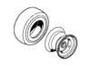 Wheel, 5-3/8 X 7-15/16, Front – Part Number: 1722834