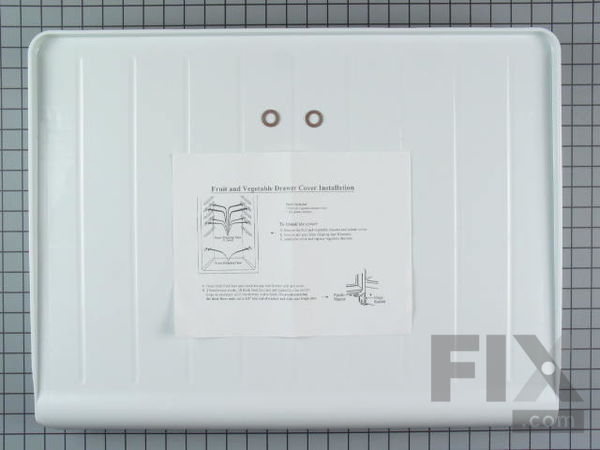 890565-1-M-GE-WR32X10398        -Crisper Drawer Cover
