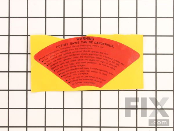 8909030-1-M-Shindaiwa-19402-00043-Label, Caution