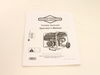 Manual, Operator'S – Part Number: 206883GS