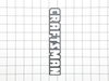 Nameplate Craftsman P – Part Number: 48X358MA