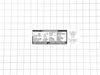 Decal-Battery Dnge/Poi – Part Number: 532145005