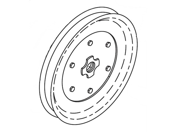 9011347-1-M-Husqvarna-532151223-Sheave, Transmisison