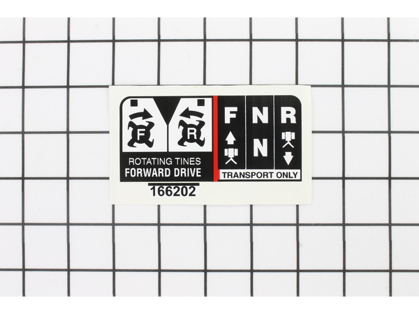 9012507-1-M-Husqvarna-532166202-Decal, Shift Indicator