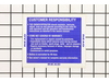 Decal, Hood Cust Resp – Part Number: 532423829