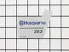Decal – Part Number: 537370510